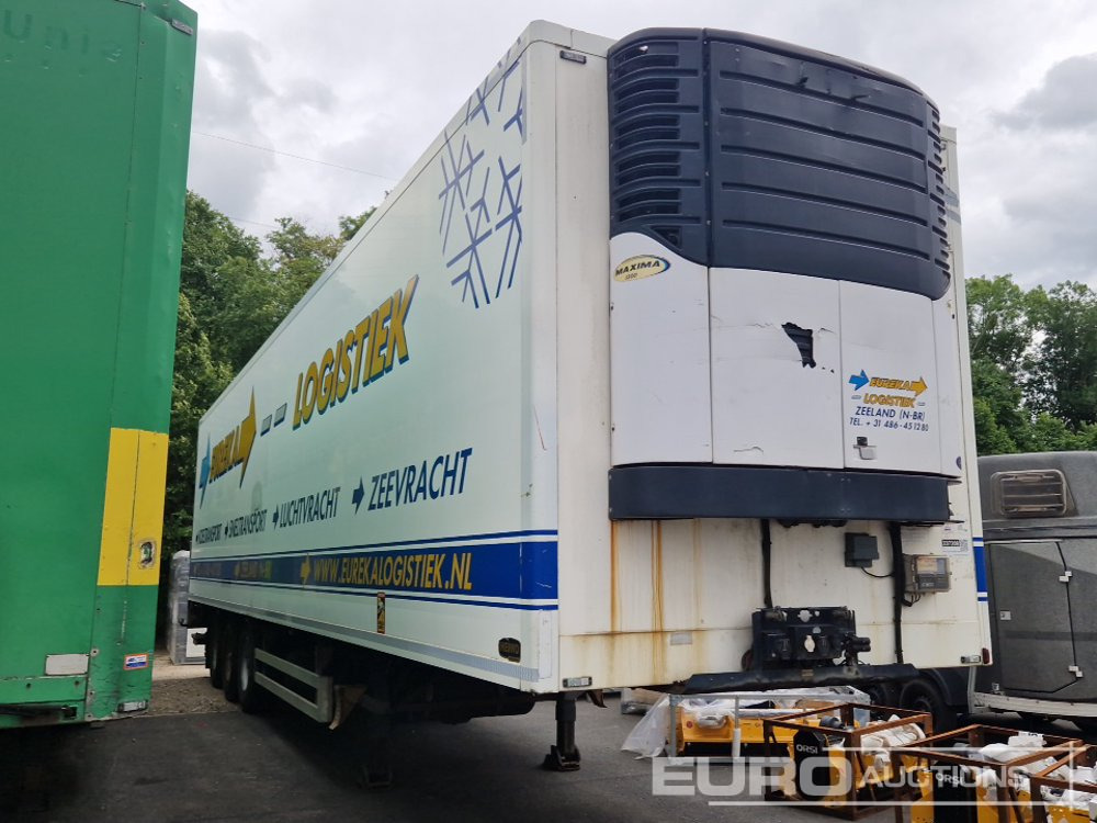 2008 Pacton 3 Axle Refridgerated Trailer, Carrier Maxima 1300, Dhollandia 1500kg Tail lift, Inside 2.70m Height(Dutch Reg. Docs. Available) - סמיטריילר עם קירור: תמונה 4 2008 Pacton 3 Axle Refridgerated Trailer, Carrier Maxima 1300, Dhollandia 1500kg Tail lift, Inside 2.70m Height(Dutch Reg. Docs. Available) - סמיטריילר עם קירור: תמונה 4