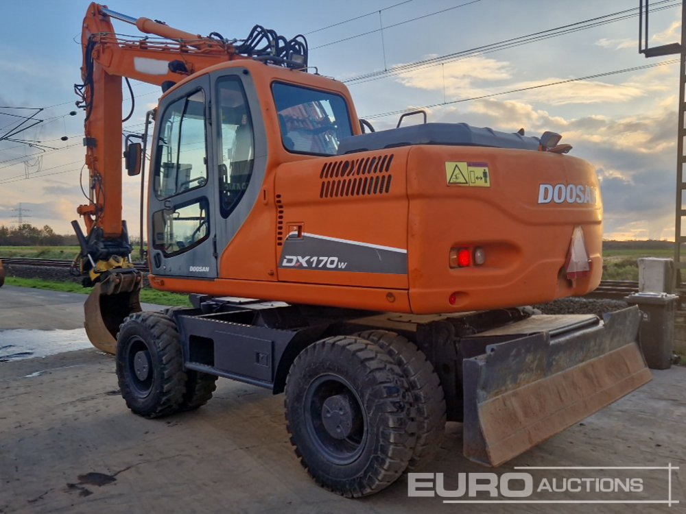 2010 Doosan DX170W - מחפר גלגלים: תמונה 3 2010 Doosan DX170W - מחפר גלגלים: תמונה 3
