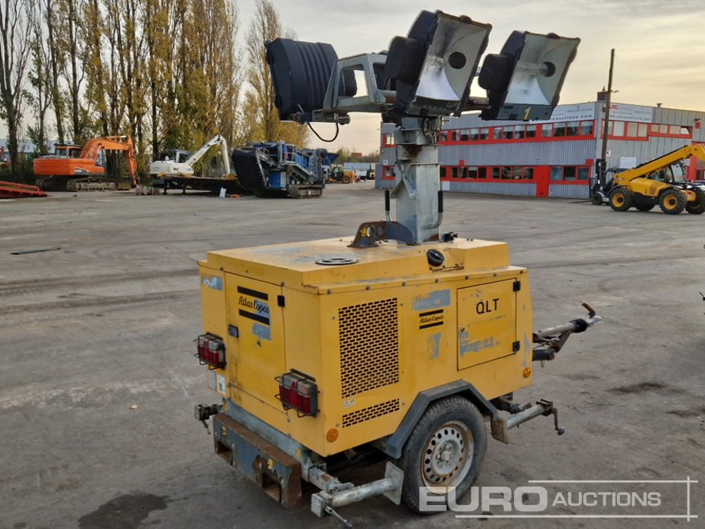 2011 Atlas Copco QLT 40 - מגדל תאורה: תמונה 3 2011 Atlas Copco QLT 40 - מגדל תאורה: תמונה 3