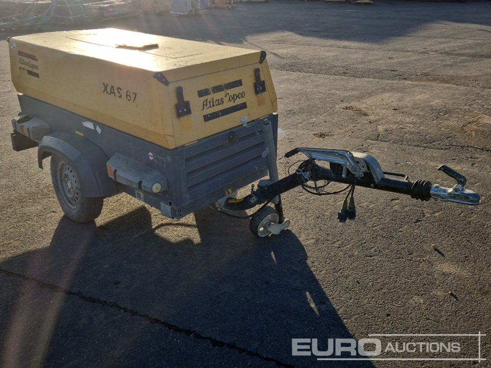 2011 Atlas Copco XAS67DD 120CFM - מדחס אוויר: תמונה 4 2011 Atlas Copco XAS67DD 120CFM - מדחס אוויר: תמונה 4