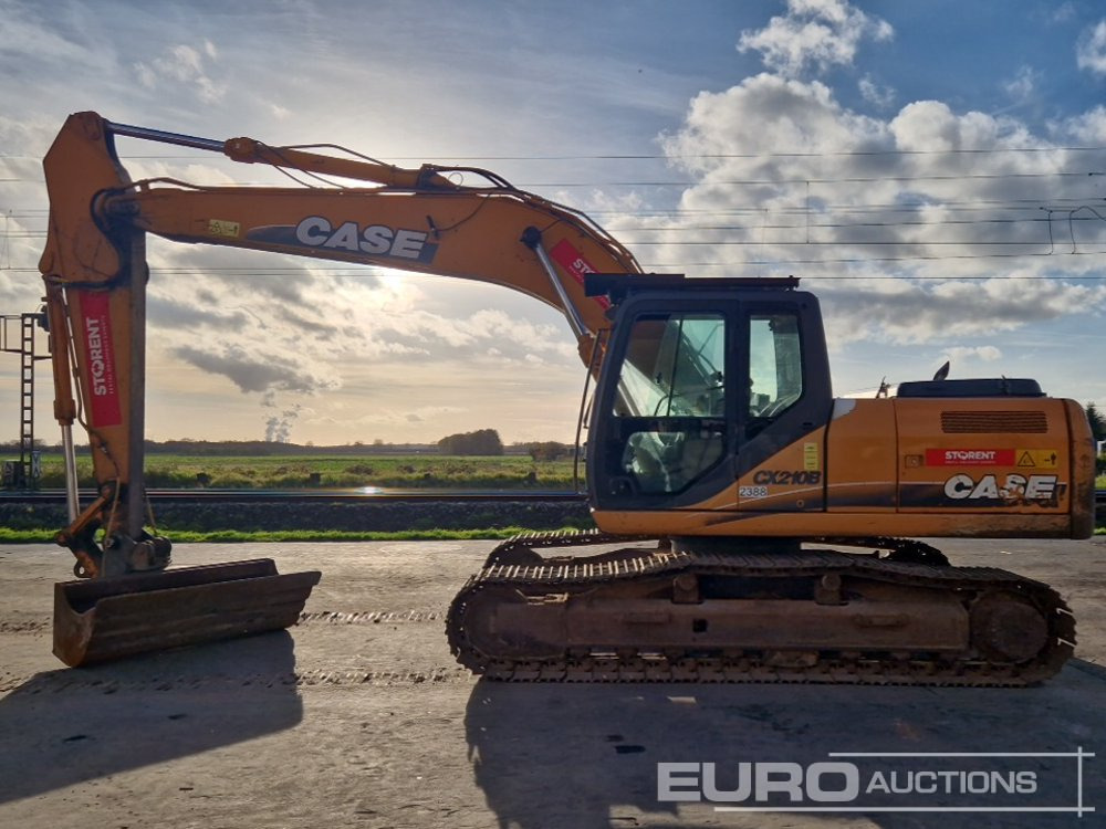 2011 Case CX210B - מחפר סורק: תמונה 2 2011 Case CX210B - מחפר סורק: תמונה 2