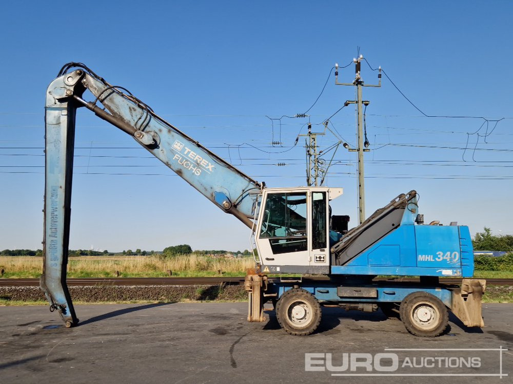 2011 Fuchs MHL340D - מחפר גלגלים: תמונה 2 2011 Fuchs MHL340D - מחפר גלגלים: תמונה 2