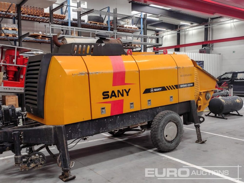 2011 Sany HBT60C-1816D - משאית משאבת בטון: תמונה 1 2011 Sany HBT60C-1816D - משאית משאבת בטון: תמונה 1