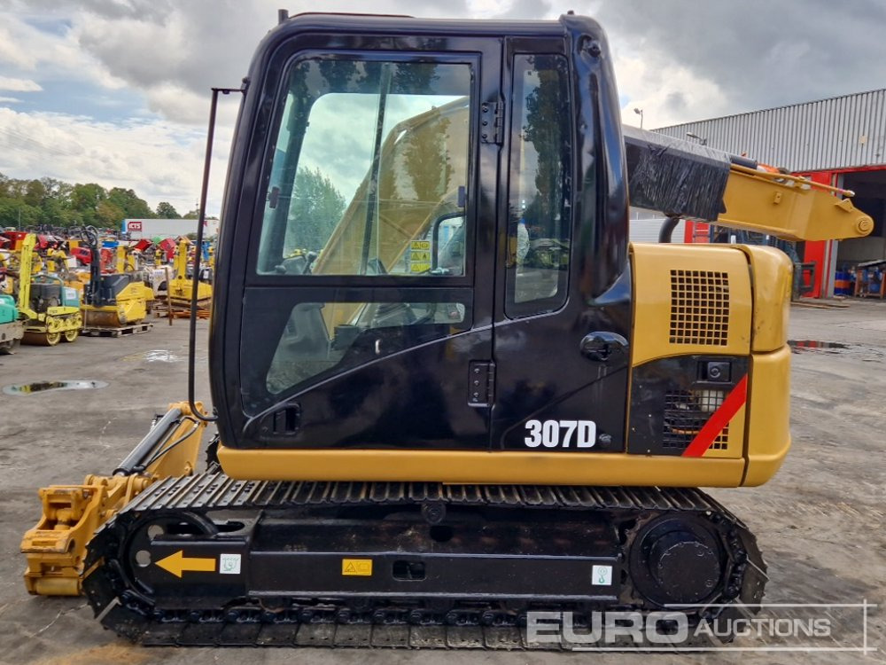 2012 CAT 307D - מיני מחפר: תמונה 1 2012 CAT 307D - מיני מחפר: תמונה 1