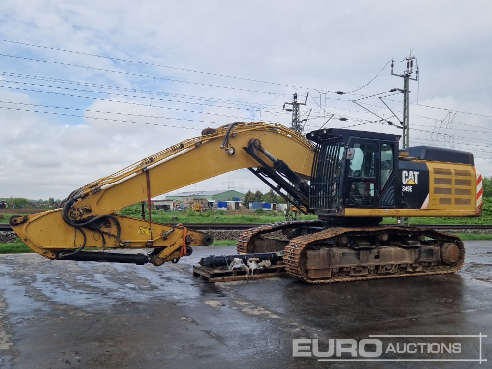 2012 CAT 349E - מחפר סורק: תמונה 1 2012 CAT 349E - מחפר סורק: תמונה 1