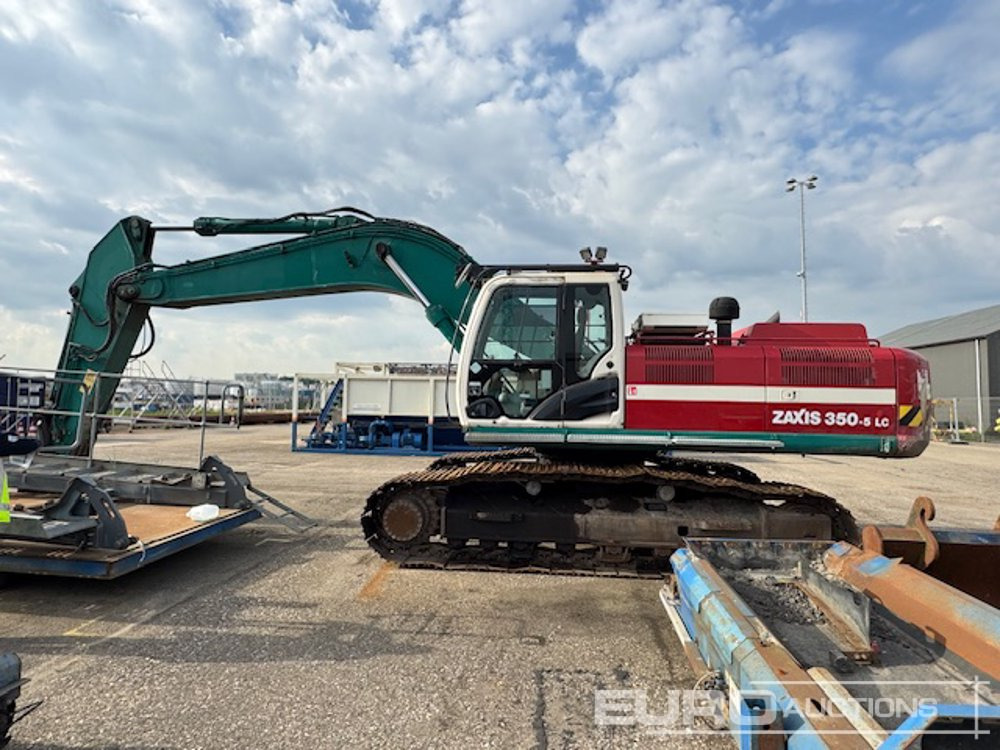 2012 Hitachi ZX350LC-5B - מחפר סורק: תמונה 1 2012 Hitachi ZX350LC-5B - מחפר סורק: תמונה 1