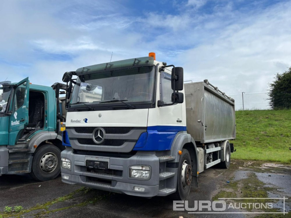 2012 Mercedes Axor 1824L 4x2,Tipper Stainless Steel Container, Weight System, Automatic, A/C (German Reg. Docs. Available) - מזהיר: תמונה 1 2012 Mercedes Axor 1824L 4x2,Tipper Stainless Steel Container, Weight System, Automatic, A/C (German Reg. Docs. Available) - מזהיר: תמונה 1