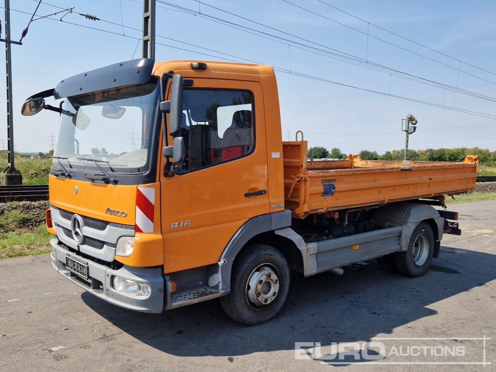 2012 Mercedes Benz Atego 816 - מזהיר: תמונה 1 2012 Mercedes Benz Atego 816 - מזהיר: תמונה 1