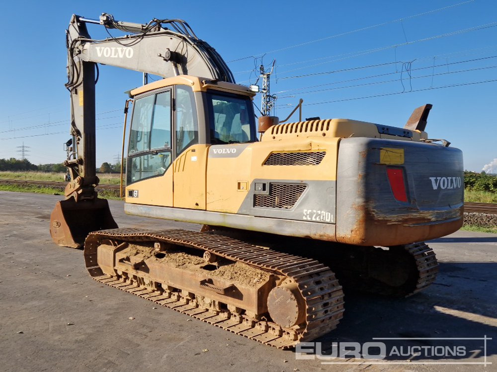 2012 Volvo EC220DL - מחפר סורק: תמונה 3 2012 Volvo EC220DL - מחפר סורק: תמונה 3