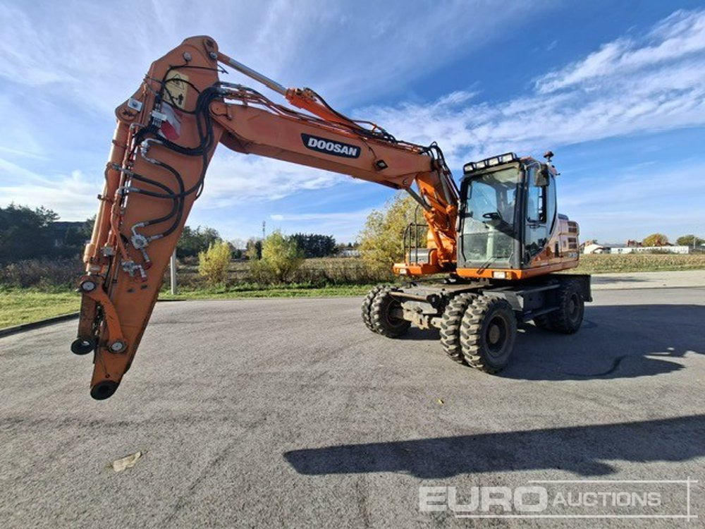 2013 Doosan DX160W - מחפר גלגלים: תמונה 1 2013 Doosan DX160W - מחפר גלגלים: תמונה 1