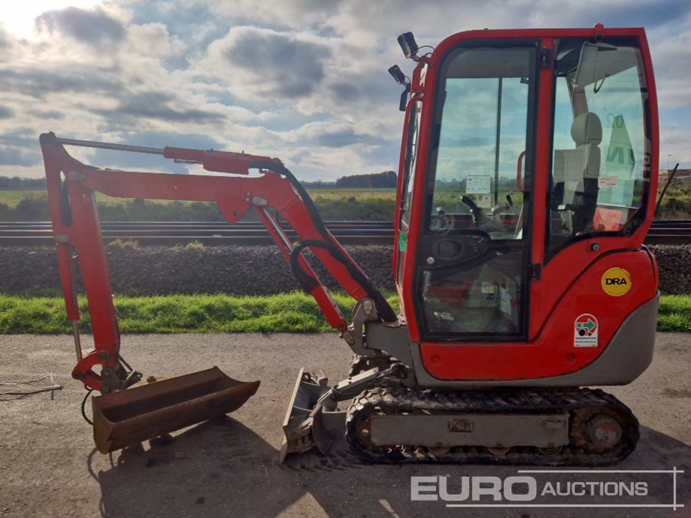 2013 Yanmar SV17-EX - מיני מחפר: תמונה 2 2013 Yanmar SV17-EX - מיני מחפר: תמונה 2