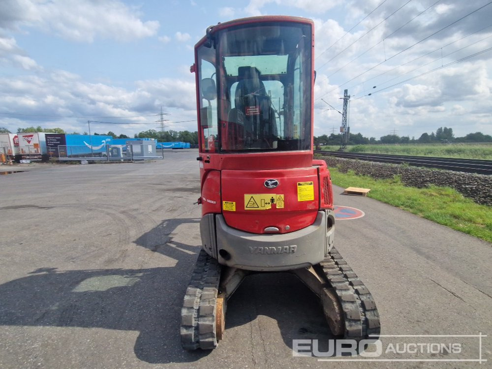 2013 Yanmar ViO25-4 - מיני מחפר: תמונה 4 2013 Yanmar ViO25-4 - מיני מחפר: תמונה 4