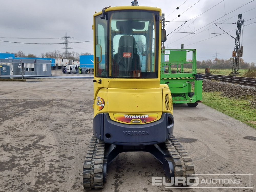 2013 Yanmar ViO25-4 - מיני מחפר: תמונה 4 2013 Yanmar ViO25-4 - מיני מחפר: תמונה 4