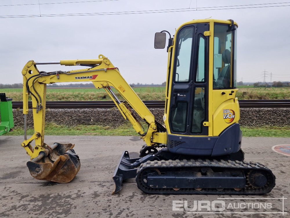 2013 Yanmar ViO25-4 - מיני מחפר: תמונה 2 2013 Yanmar ViO25-4 - מיני מחפר: תמונה 2