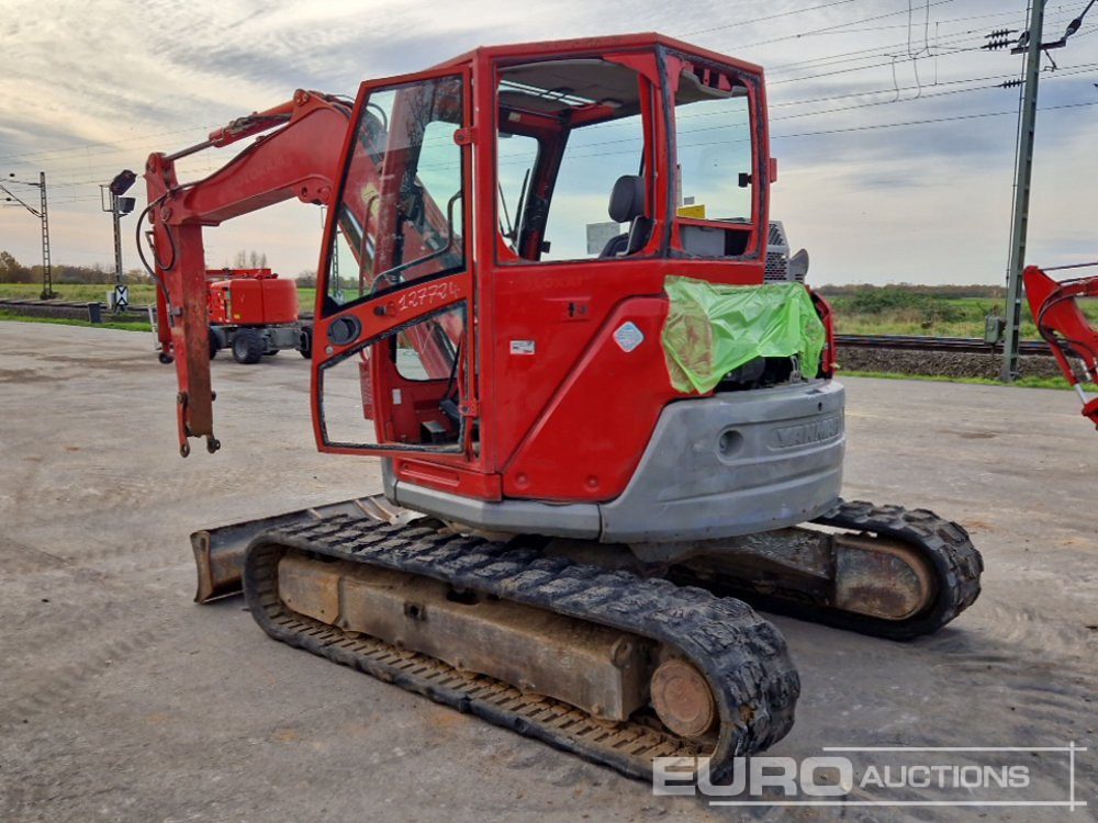 2013 Yanmar ViO80-U - מיני מחפר: תמונה 3 2013 Yanmar ViO80-U - מיני מחפר: תמונה 3