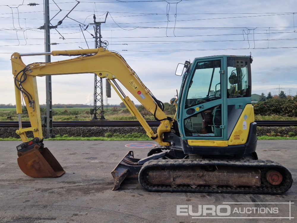 2013 Yanmar ViO80-U - מיני מחפר: תמונה 2 2013 Yanmar ViO80-U - מיני מחפר: תמונה 2