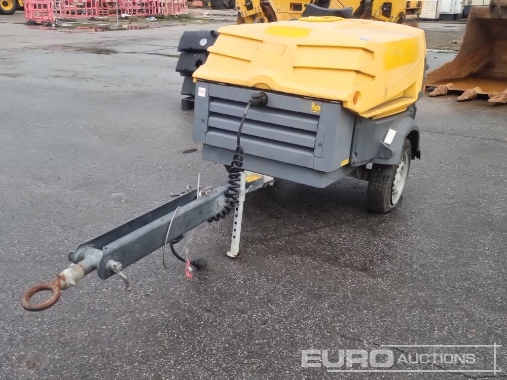 2014 Atlas Copco XAS37KD 78CFM - מדחס אוויר: תמונה 1 2014 Atlas Copco XAS37KD 78CFM - מדחס אוויר: תמונה 1