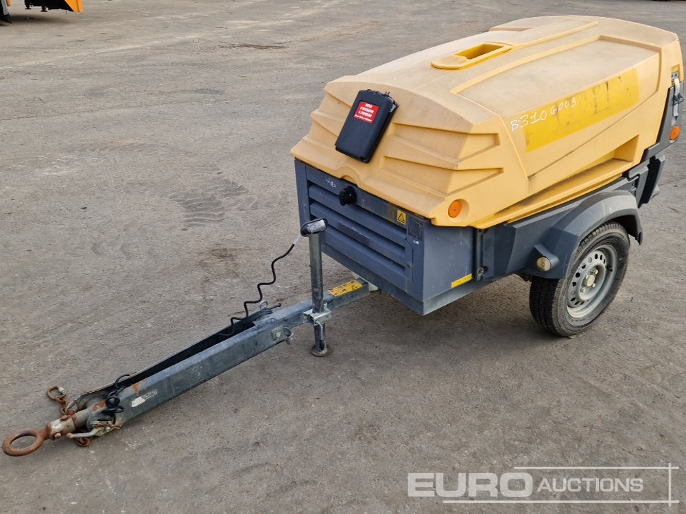 2014 Atlas Copco XAS37KD 78CFM - מדחס אוויר: תמונה 1 2014 Atlas Copco XAS37KD 78CFM - מדחס אוויר: תמונה 1