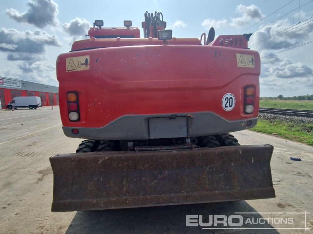 2014 Doosan DX140W-3 - מחפר גלגלים: תמונה 4 2014 Doosan DX140W-3 - מחפר גלגלים: תמונה 4