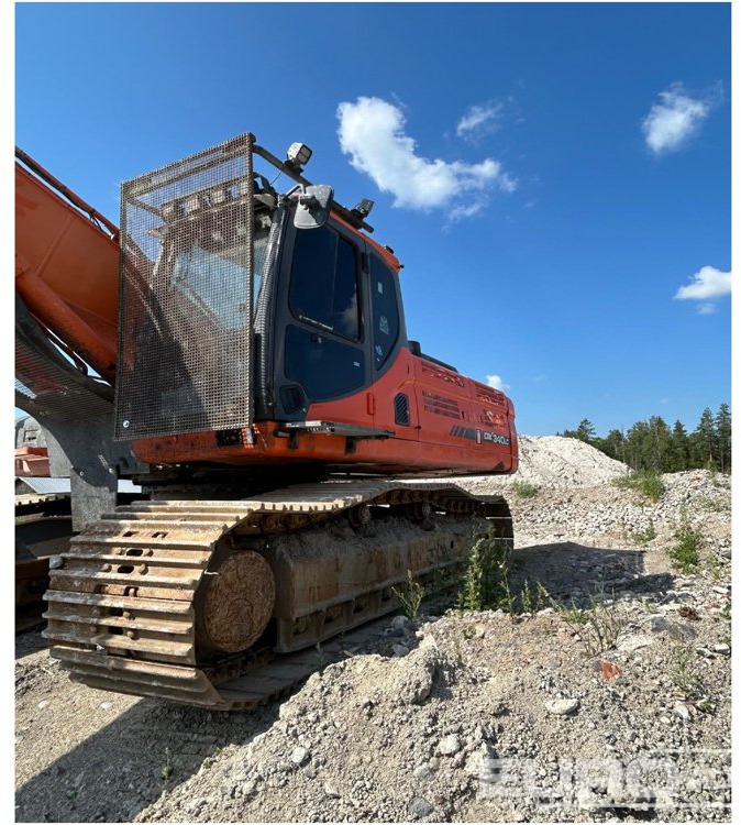 2014 Doosan DX340LC-3 - מחפר סורק: תמונה 1 2014 Doosan DX340LC-3 - מחפר סורק: תמונה 1