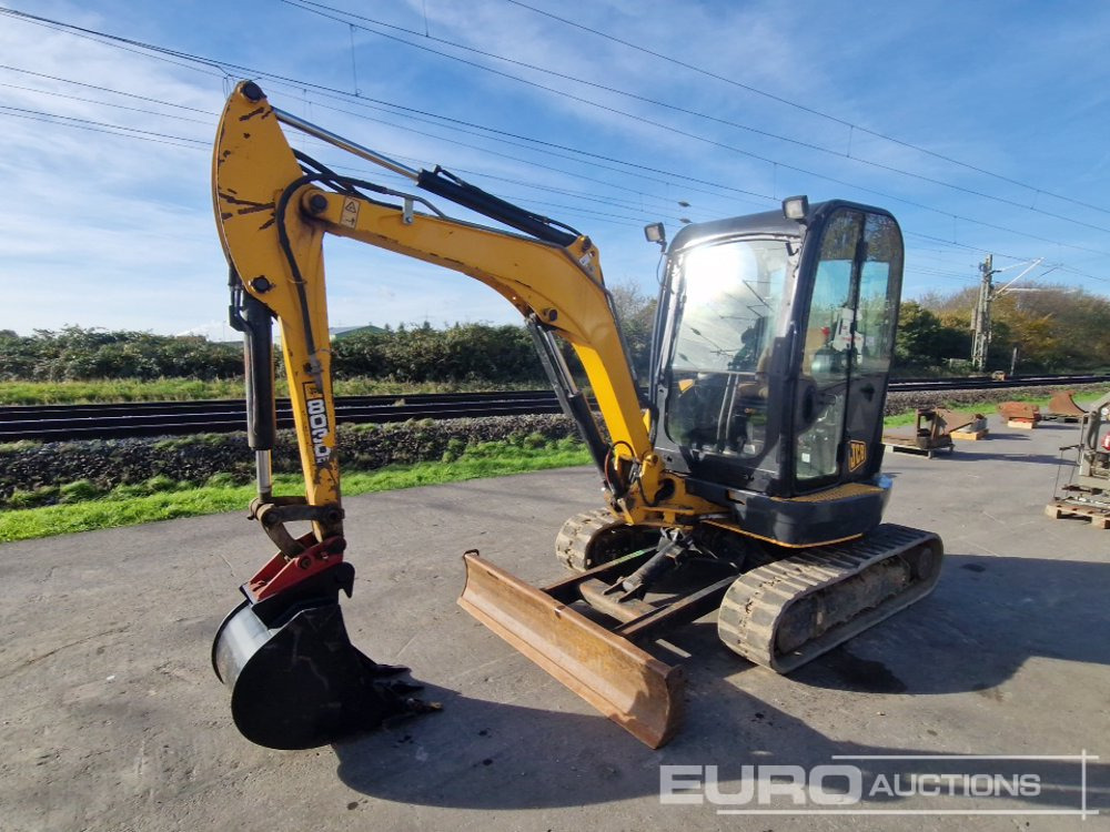 2014 JCB 8030 - מיני מחפר: תמונה 1 2014 JCB 8030 - מיני מחפר: תמונה 1