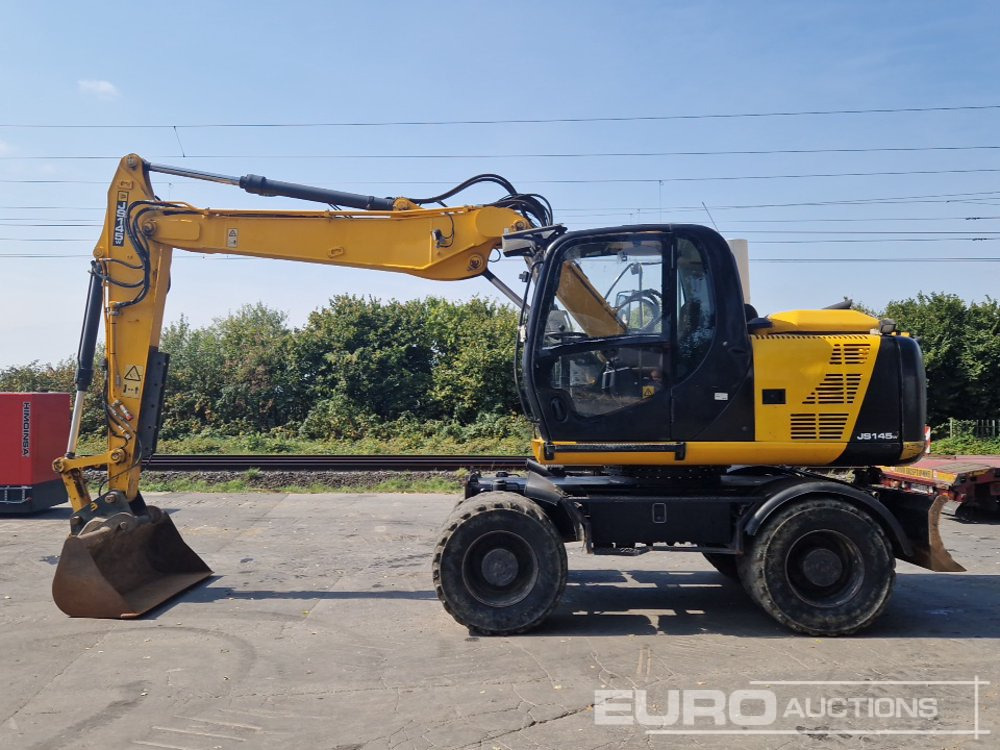 2014 JCB JS145W - מחפר גלגלים: תמונה 2 2014 JCB JS145W - מחפר גלגלים: תמונה 2