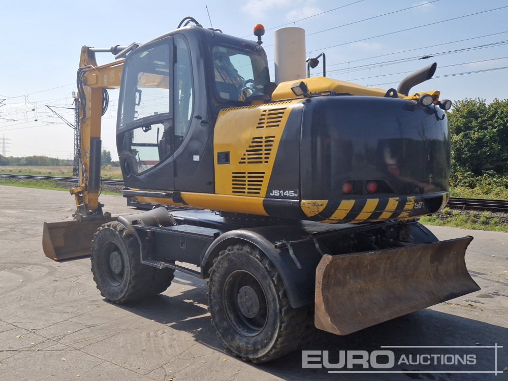 2014 JCB JS145W - מחפר גלגלים: תמונה 3 2014 JCB JS145W - מחפר גלגלים: תמונה 3