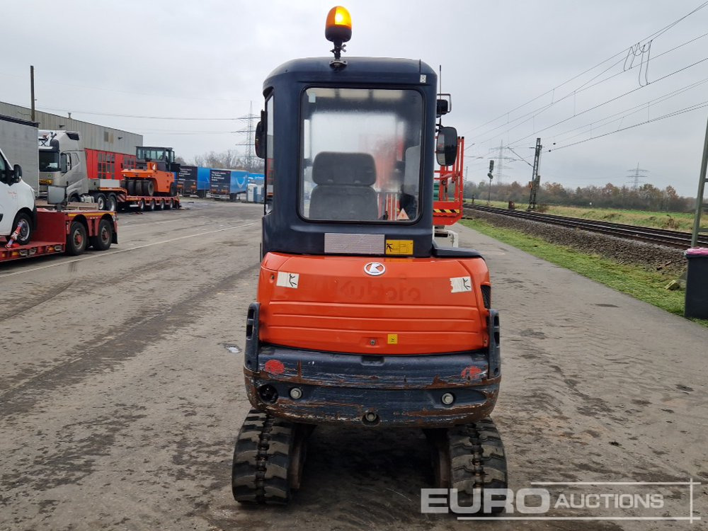 2014 Kubota KX61-3 - מיני מחפר: תמונה 4 2014 Kubota KX61-3 - מיני מחפר: תמונה 4