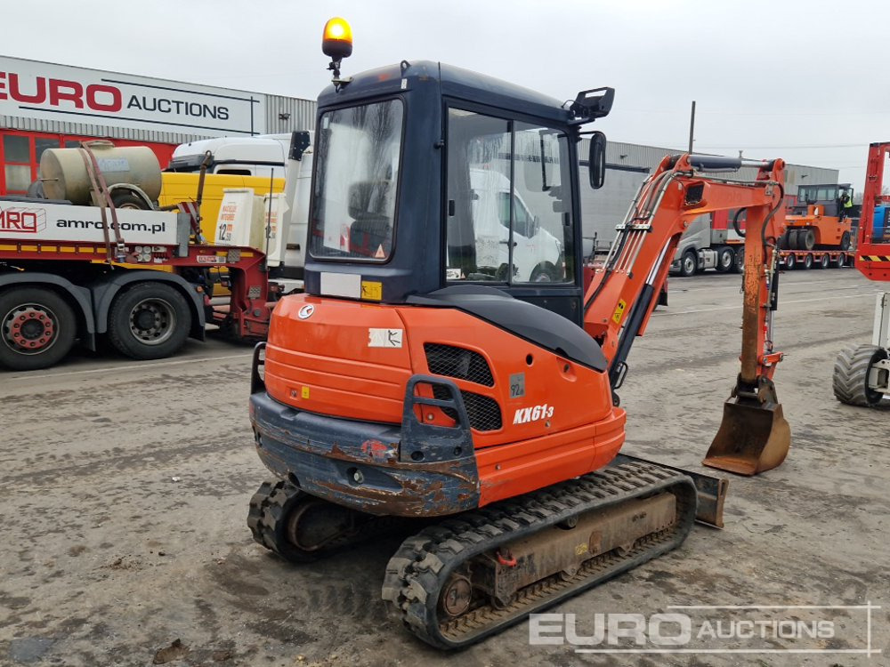 2014 Kubota KX61-3 - מיני מחפר: תמונה 5 2014 Kubota KX61-3 - מיני מחפר: תמונה 5