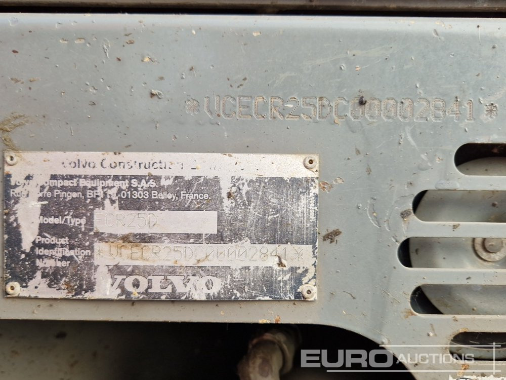 מיני מחפר 2014 Volvo EC25D: תמונה 32