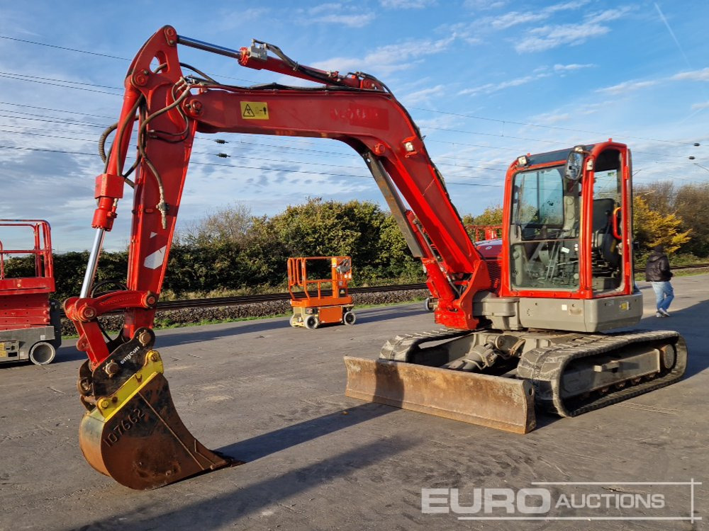 2014 Volvo ECR88D - מיני מחפר: תמונה 1 2014 Volvo ECR88D - מיני מחפר: תמונה 1