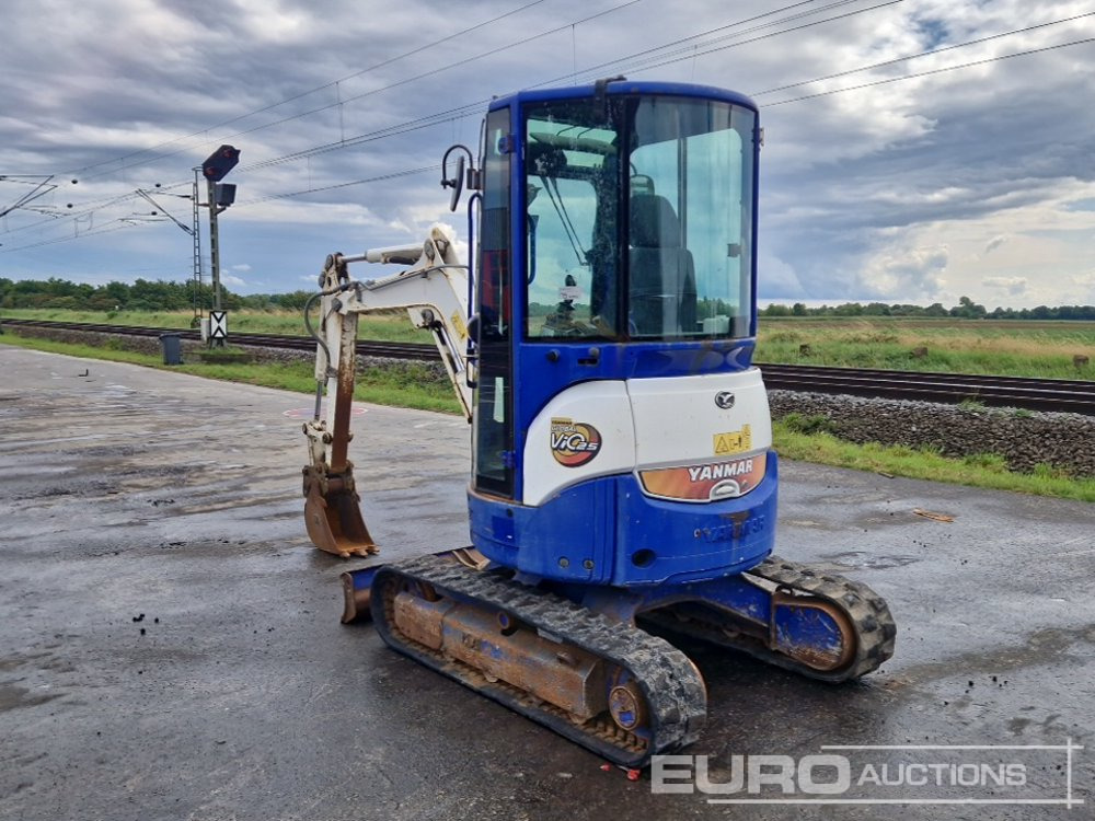 2014 Yanmar ViO25-4 - מיני מחפר: תמונה 2 2014 Yanmar ViO25-4 - מיני מחפר: תמונה 2