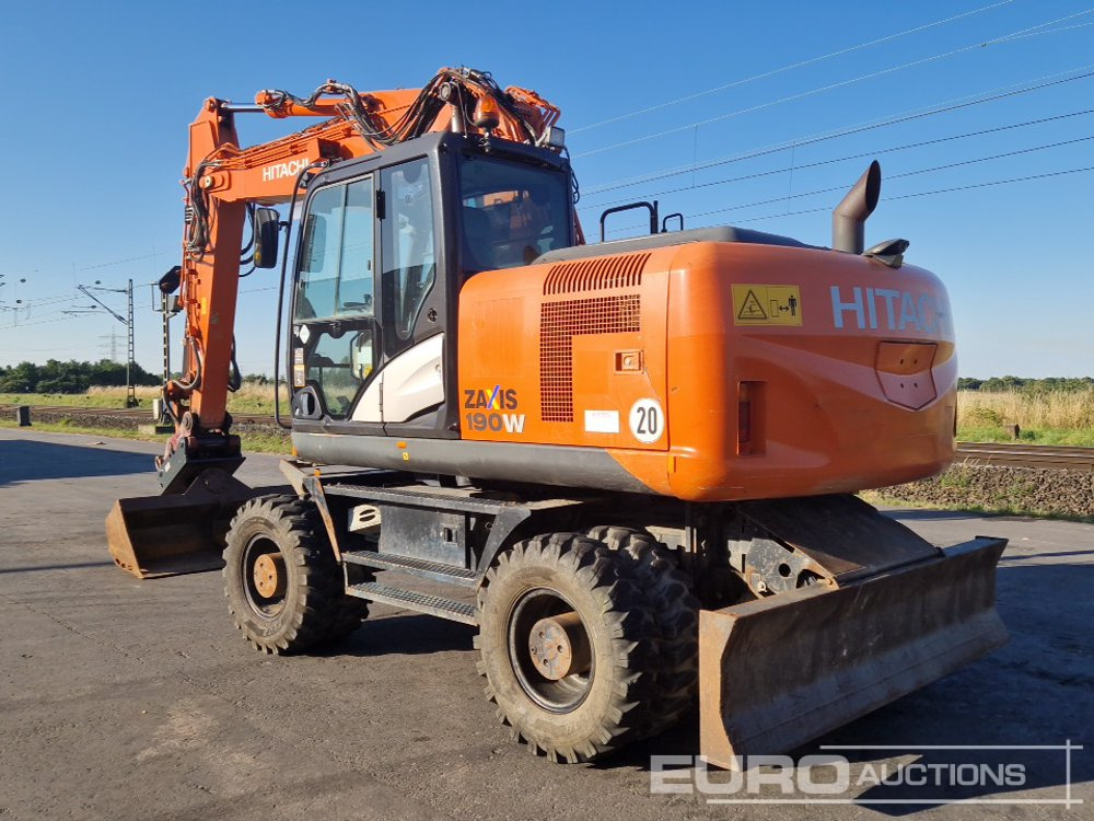 2015 Hitachi ZX190W-5B - מחפר גלגלים: תמונה 3 2015 Hitachi ZX190W-5B - מחפר גלגלים: תמונה 3