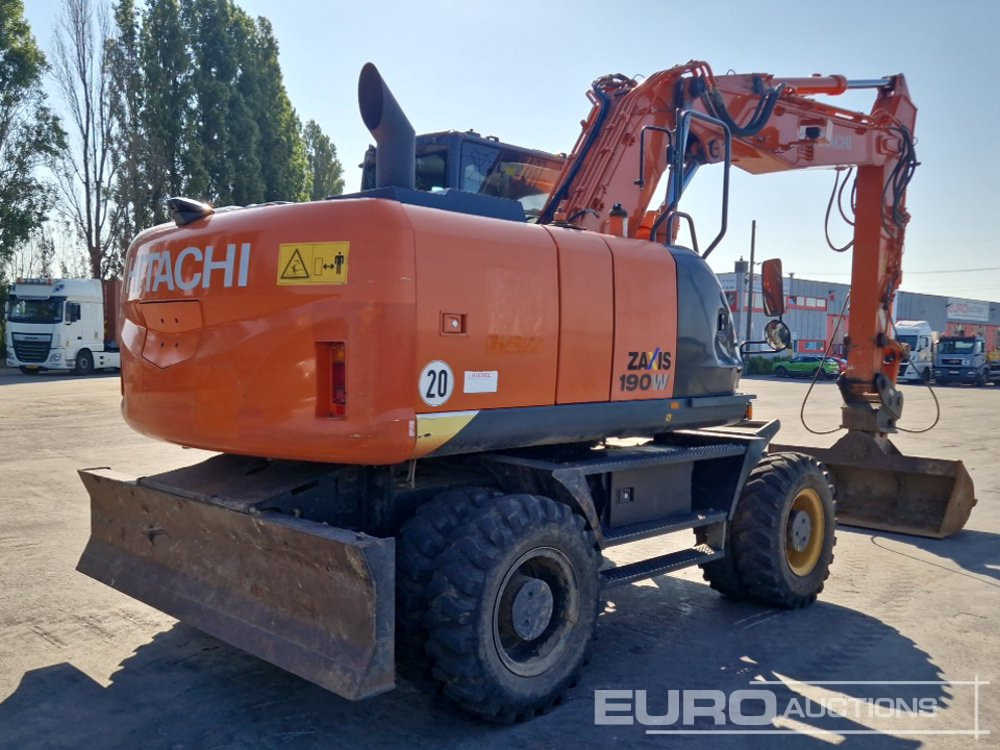2015 Hitachi ZX190W-5 - מחפר גלגלים: תמונה 5 2015 Hitachi ZX190W-5 - מחפר גלגלים: תמונה 5
