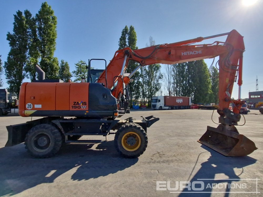 מחפר גלגלים 2015 Hitachi ZX190W-5: תמונה 6