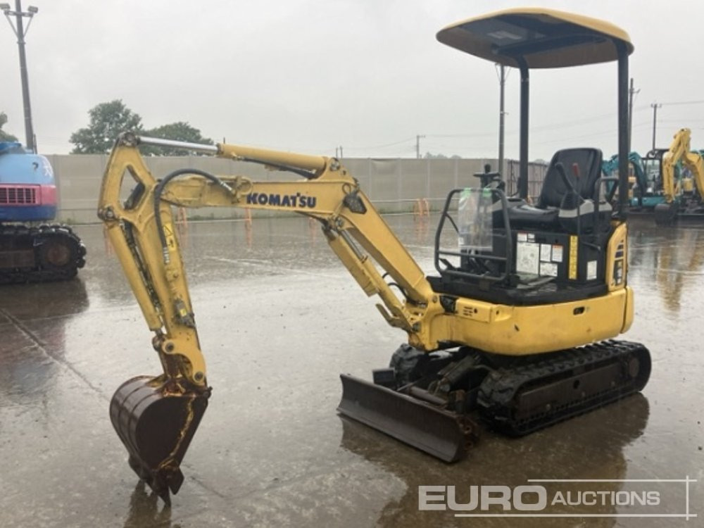 2015 Komatsu PC18MR-3 - מיני מחפר: תמונה 1 2015 Komatsu PC18MR-3 - מיני מחפר: תמונה 1
