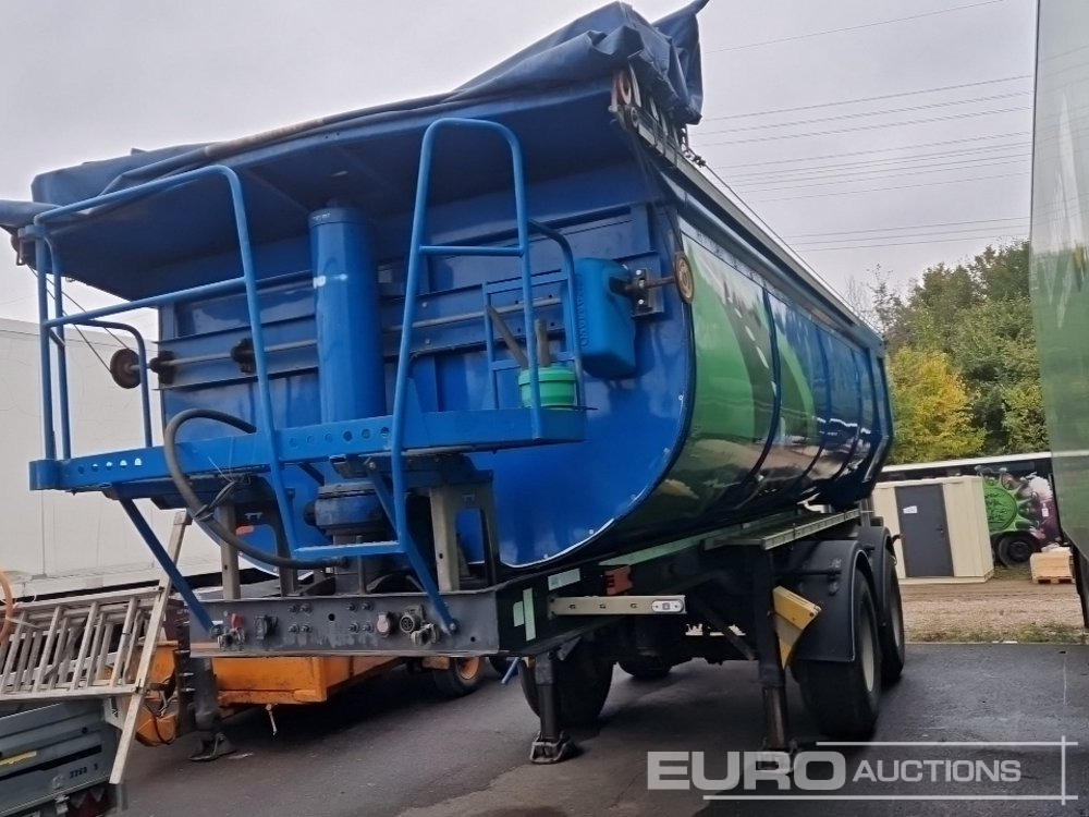 2015 Mulde Carnhell CHKS/HH 2 Axle Tipper Trailer, (German Reg. Docs. Available) - סמיטריילר עם מזהיר: תמונה 1 2015 Mulde Carnhell CHKS/HH 2 Axle Tipper Trailer, (German Reg. Docs. Available) - סמיטריילר עם מזהיר: תמונה 1
