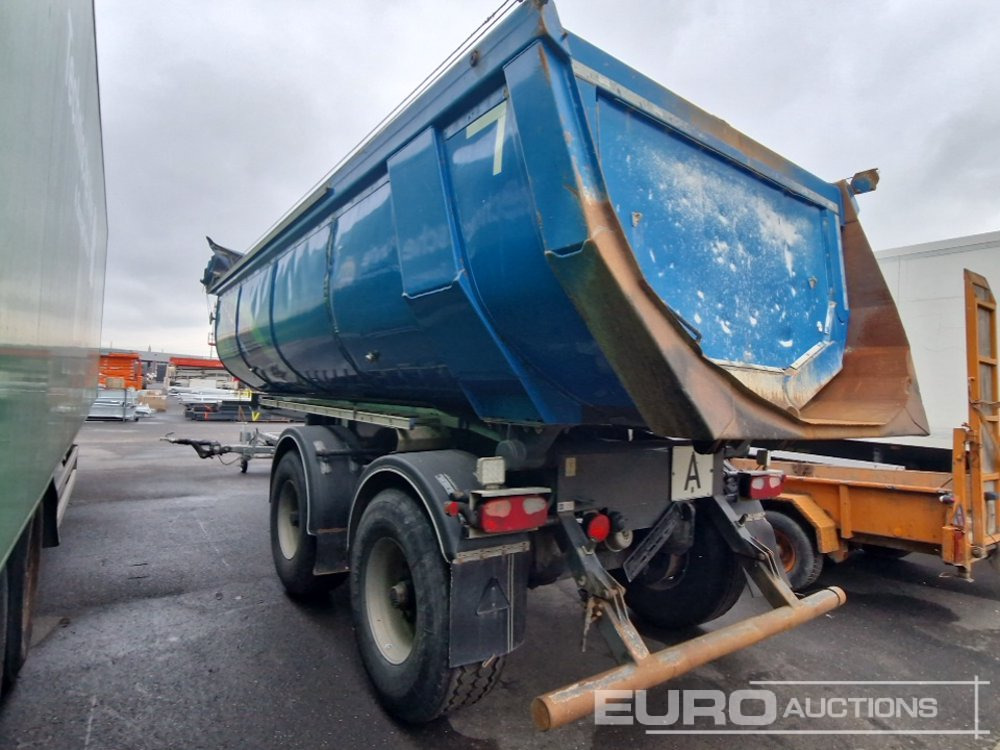 2015 Mulde Carnhell CHKS/HH 2 Axle Tipper Trailer, (German Reg. Docs. Available) - סמיטריילר עם מזהיר: תמונה 2 2015 Mulde Carnhell CHKS/HH 2 Axle Tipper Trailer, (German Reg. Docs. Available) - סמיטריילר עם מזהיר: תמונה 2