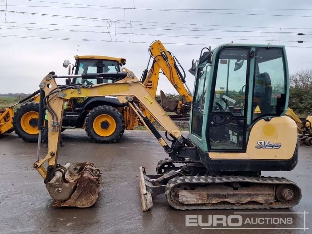2015 Yanmar SV26 - מיני מחפר: תמונה 2 2015 Yanmar SV26 - מיני מחפר: תמונה 2