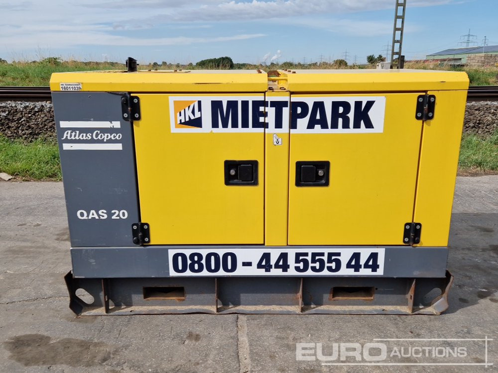 2016 Atlas Copco QAS20 - ערכת גנרטורים: תמונה 5 2016 Atlas Copco QAS20 - ערכת גנרטורים: תמונה 5