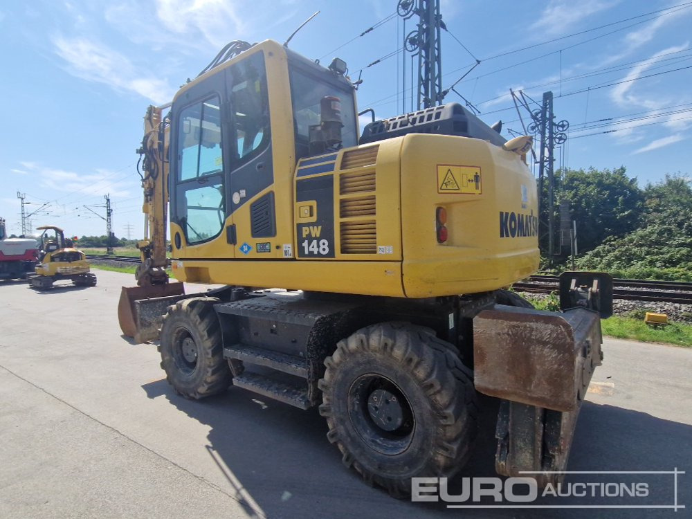 2016 Komatsu PW148-8 - מחפר גלגלים: תמונה 3 2016 Komatsu PW148-8 - מחפר גלגלים: תמונה 3
