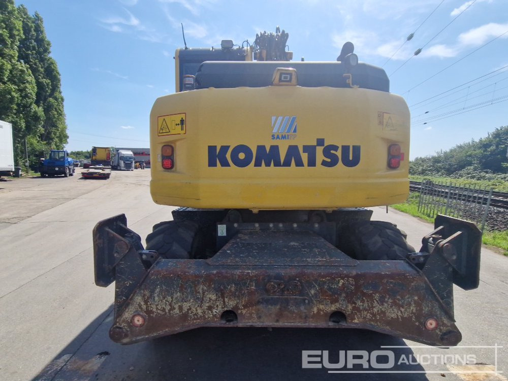 2016 Komatsu PW148-8 - מחפר גלגלים: תמונה 4 2016 Komatsu PW148-8 - מחפר גלגלים: תמונה 4