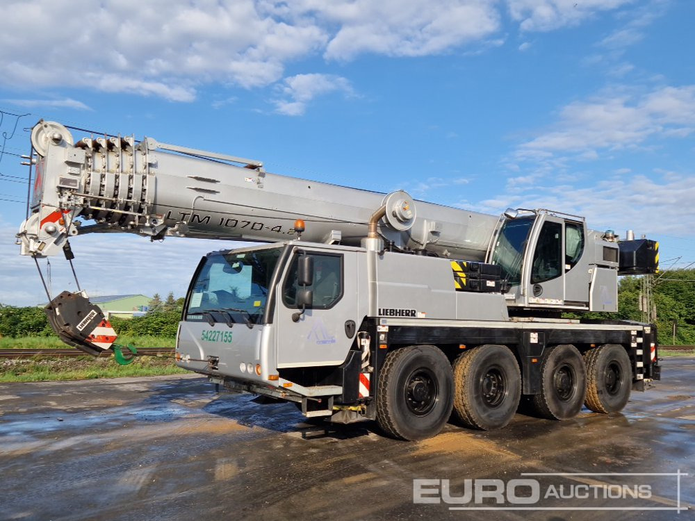 2016 Liebherr LTM1070-4.2 - עגורן נייד: תמונה 1 2016 Liebherr LTM1070-4.2 - עגורן נייד: תמונה 1