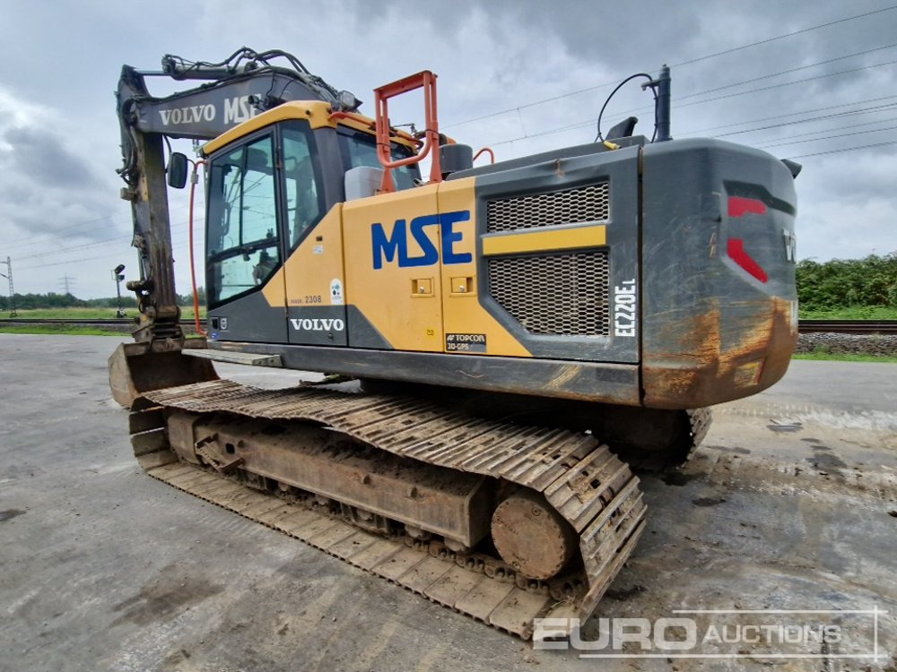 2016 Volvo EC220EL - מחפר סורק: תמונה 3 2016 Volvo EC220EL - מחפר סורק: תמונה 3
