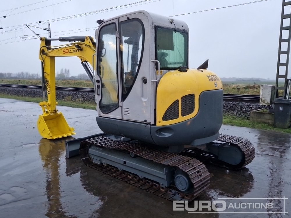 2016 Wacker Neuson 50Z3 - מיני מחפר: תמונה 3 2016 Wacker Neuson 50Z3 - מיני מחפר: תמונה 3