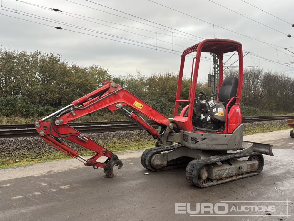 2016 Yanmar ViO25-4 - מיני מחפר: תמונה 1 2016 Yanmar ViO25-4 - מיני מחפר: תמונה 1