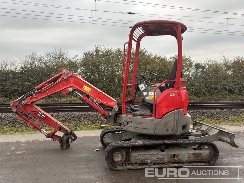 2016 Yanmar ViO25-4 - מיני מחפר: תמונה 2 2016 Yanmar ViO25-4 - מיני מחפר: תמונה 2