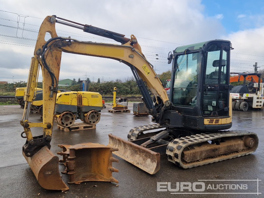 2016 Yanmar ViO50-U - מיני מחפר: תמונה 1 2016 Yanmar ViO50-U - מיני מחפר: תמונה 1