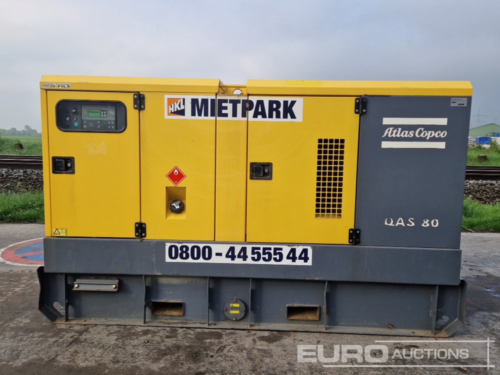 2017 Atlas Copco QAS80 ST3 - ערכת גנרטורים: תמונה 2 2017 Atlas Copco QAS80 ST3 - ערכת גנרטורים: תמונה 2