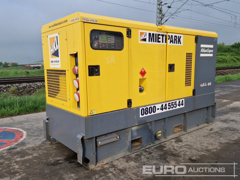 2017 Atlas Copco QAS80 ST3 - ערכת גנרטורים: תמונה 1 2017 Atlas Copco QAS80 ST3 - ערכת גנרטורים: תמונה 1
